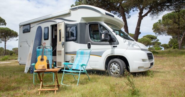 used RV camper