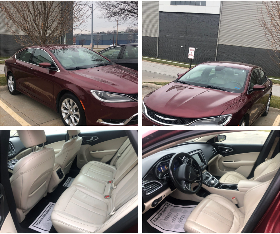 2016 Chrysler 4-door Sedan 200C