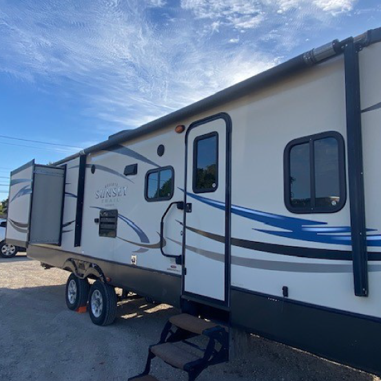 Repossessed RV for sale by Embers Credit Union in Michigan