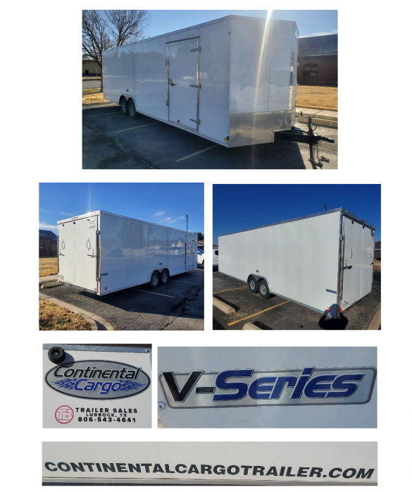2022 Continental Cargo Box Trailer – 28 foot