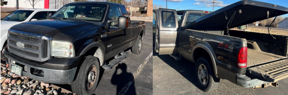 2005 Ford F-250 Super Duty Extended Cab Lariat 4WD 6.0 L V8 T-Diesel