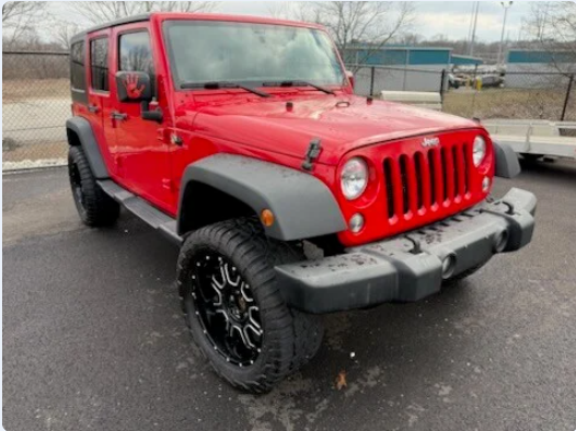 2015 Jeep Wrangler Utility 4D Unlimited Sport 4WD 3.6L V6