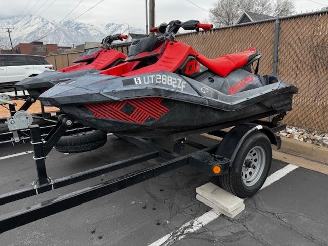 2022 SeaDoo Spark 3UP Trixx Waverunners With Trailer