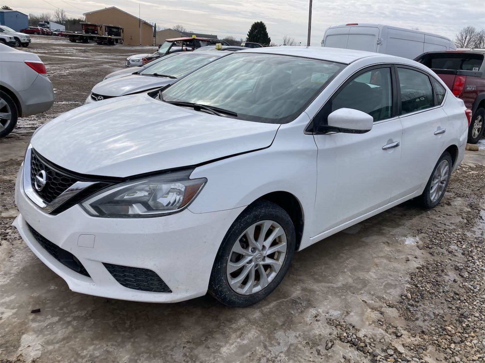 2019 Nissan Sentra SV FWD 4D Sedan 1.8 4cyl. Gasoline