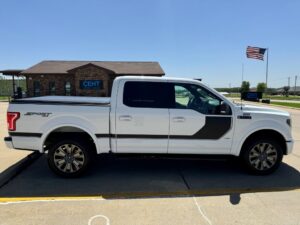 a repossessed truck sold at a bank