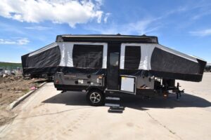 Bank repo pop-up camp trailer