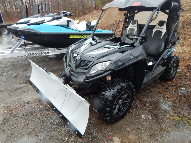 2019 CFMoto ZForce 500 Trail with Plow