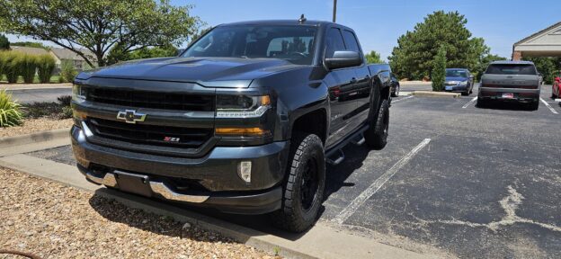 repo truck for sale at a bank