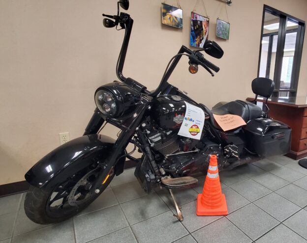 buying a motorcycle from a bank