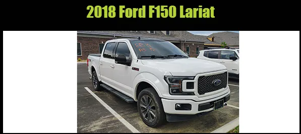 2018 Ford F150 Lariat