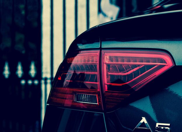 rear lights on vehicle