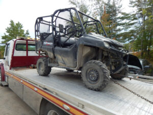 repossessed SXS for sale at a bank in Maine