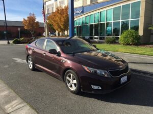 repo car for sale at a bank in California