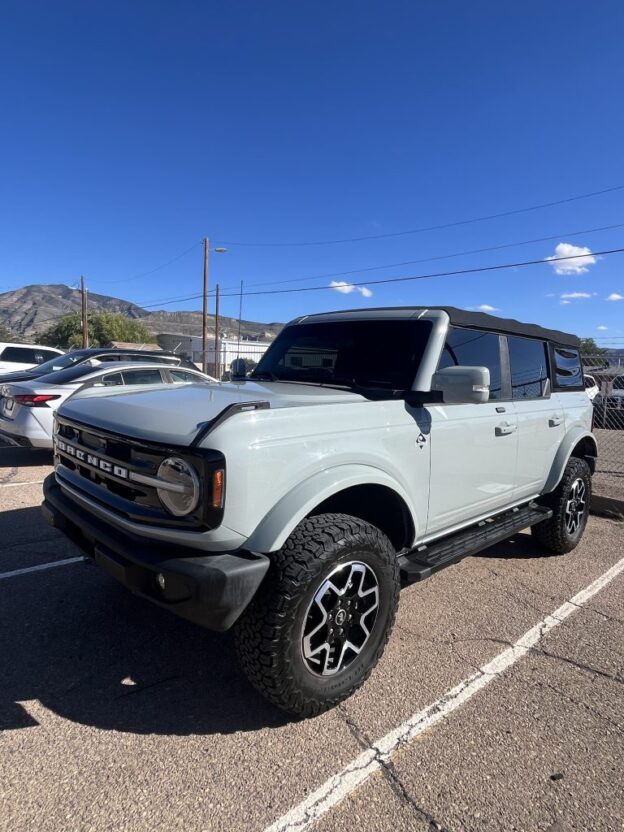 repossessed suv for sale at a bank in New Mexico