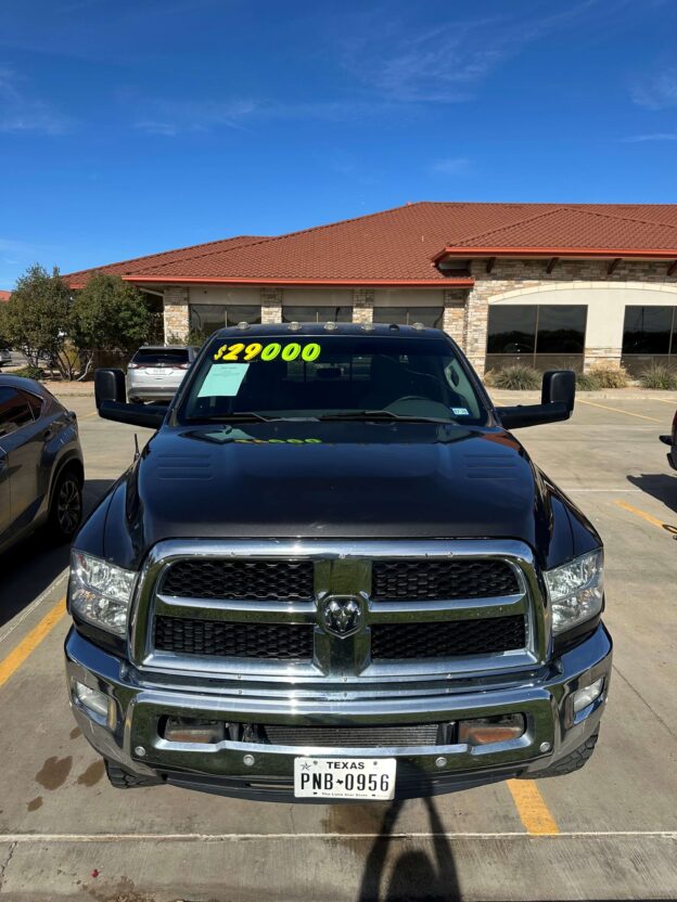 repo truck for sale at a credit union in Texas
