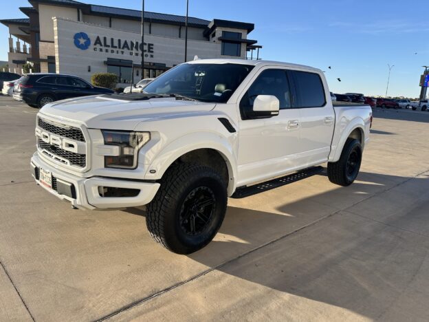 repossessed truck for sale at a bank in Texas