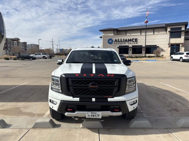 repo truck for sale at a bank in Texas