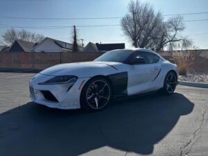 repo 2021 Toyota Supra A91 Edition for sale at a bank in Utah