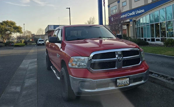 Bank Repossessed Vehicles for sale in the bank's parking lot