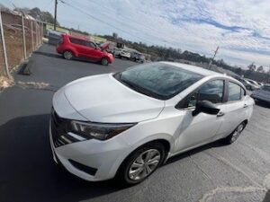 repo 2025 Nissan Versa for sale at a bank
