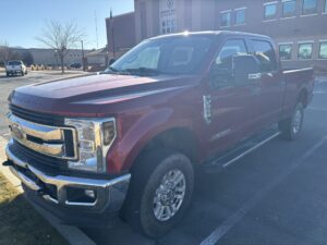 repo 2018 Ford F350 Diesel for sale at a bank