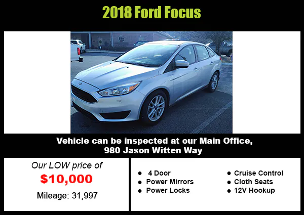 2018 Ford Focus
