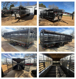 2021 Delco Stock Trailer