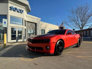 repo 2011 Chevrolet Camaro Coupe 2SS 6.2L for sale at a bank