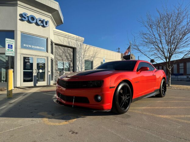 repo 2011 Chevrolet Camaro Coupe 2SS 6.2L for sale at a bank