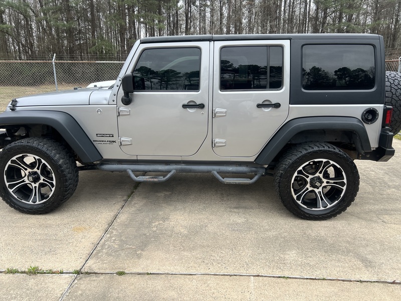 2018 Jeep Wrangler Unlimited Sport 4WD, 4D, 3.6L V6