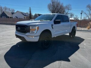 repo 2021 Ford F-150 XLT for sale at a bank