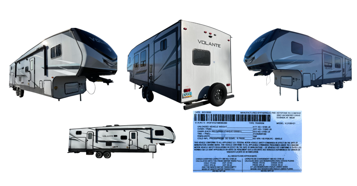 2021 Crossroads RV Volante Series M-310 BH 36’