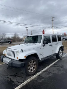 2012 Jeep Wrangler Utility 4D Unlimited repo for sale