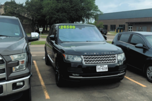 2016 Land Rover Range Rover 4WD Black repo for sale
