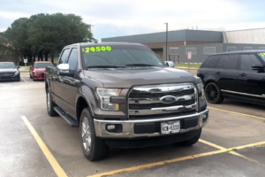 2016 Ford F150 Crew Cab Lariat Tan repo for sale