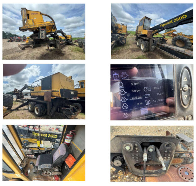2016 Tigercat 250D Loader repo for sale
