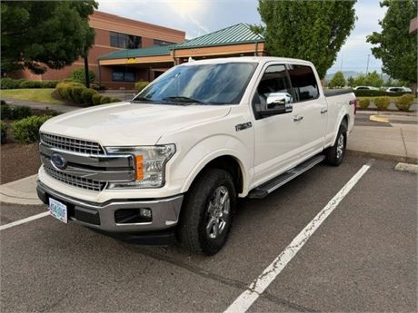 2018 Ford F150 SuperCrew Cab Lariat Pickup 4D repo for sale