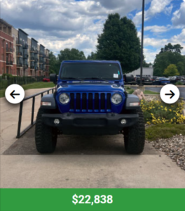 2018 Jeep Wrangler Unlimited Sport S repo for sale