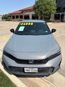 2025 HONDA CIVIC repo for sale