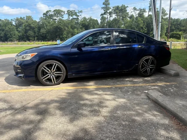 2016 Blue Honda Accord Sport repo for sale