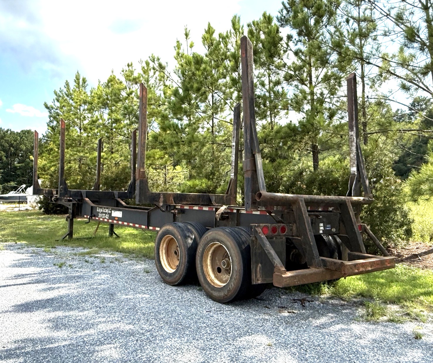 2016 Pitts Ente Lt40 Log Trailer